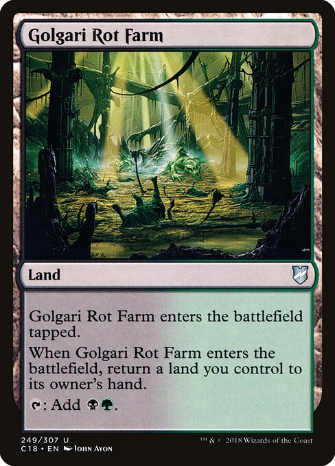 Golgari Rot Farm - Commander 2018 - 249