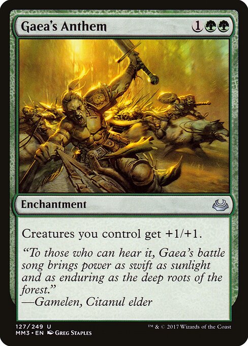 Gaea's Anthem - Modern Masters 2017 - 127