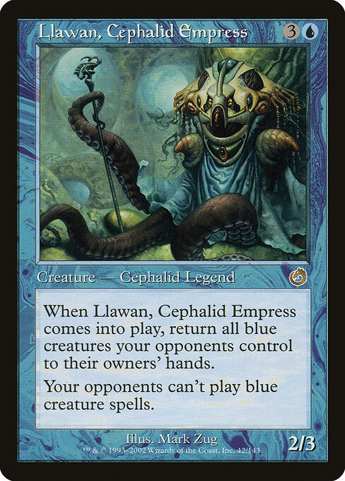 Llawan, Cephalid Empress - Torment - 42