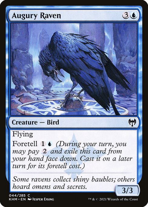 Augury Raven - Kaldheim - 44