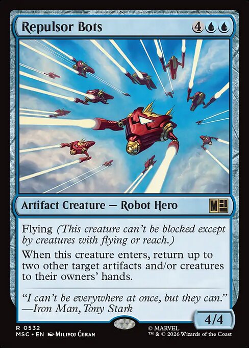 Repulsor Bots - Marvel Super Heroes Commander - 532