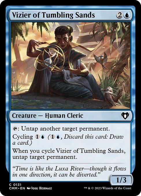 Vizier of Tumbling Sands - Commander Masters - 131