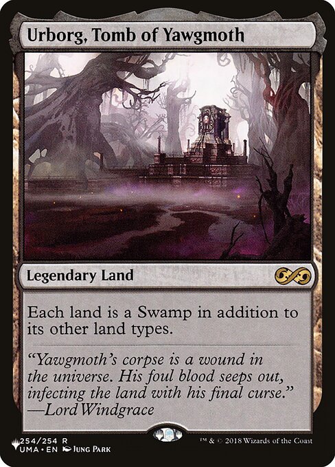 Urborg, Tomb of Yawgmoth - The List - UMA-254