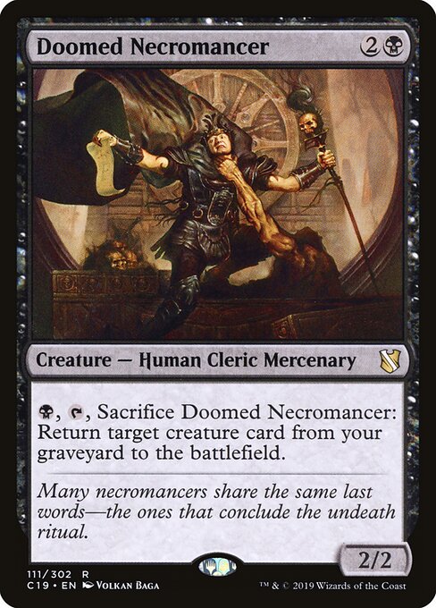 Doomed Necromancer - Commander 2019 - 111