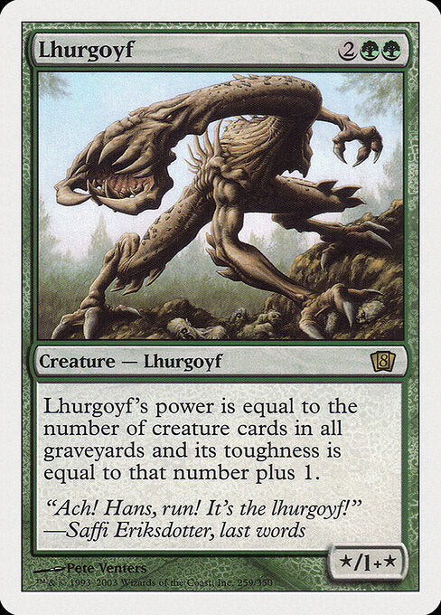 Lhurgoyf - Eighth Edition - 259
