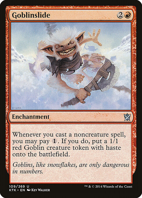 Goblinslide - Khans of Tarkir - 109
