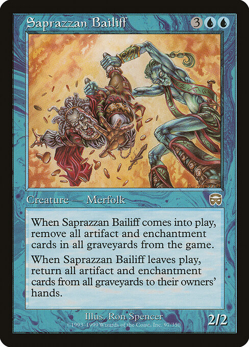 Saprazzan Bailiff - Mercadian Masques - 97