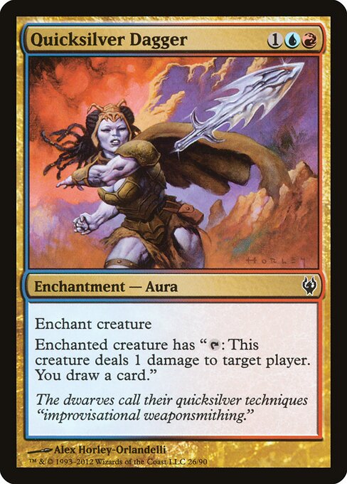Quicksilver Dagger - Duel Decks: Izzet vs. Golgari - 26