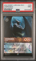 CHERNABOG ENCHANTED 2024 DISNEY LORCANA EN 3-INTO THE INKLANDS PSA MINT 9