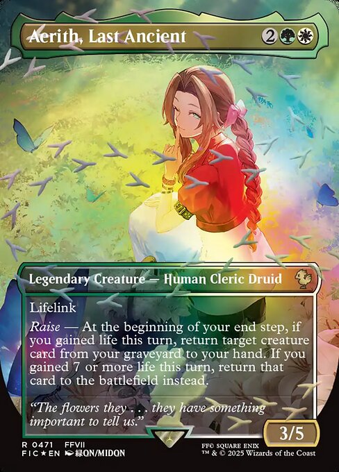 Aerith, Last Ancient - Final Fantasy Commander - 471