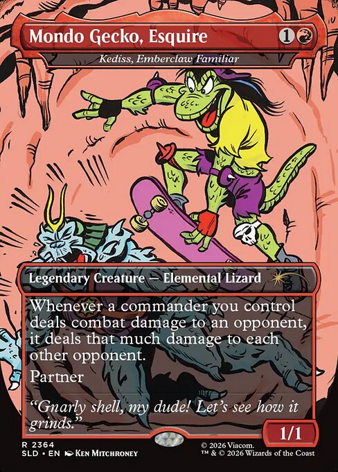 Kediss, Emberclaw Familiar - Secret Lair Drop - 2364