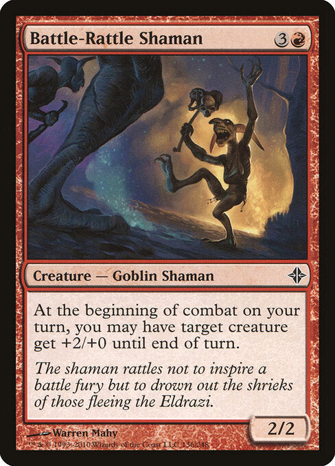 Battle-Rattle Shaman - Rise of the Eldrazi - 136