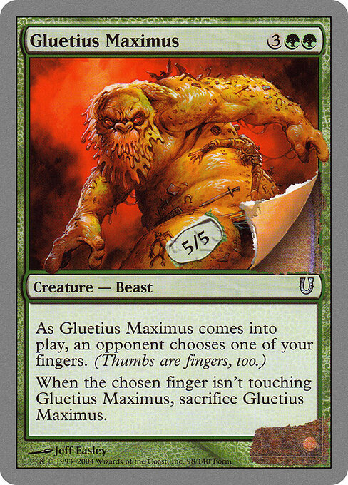 Gluetius Maximus - Unhinged - 98