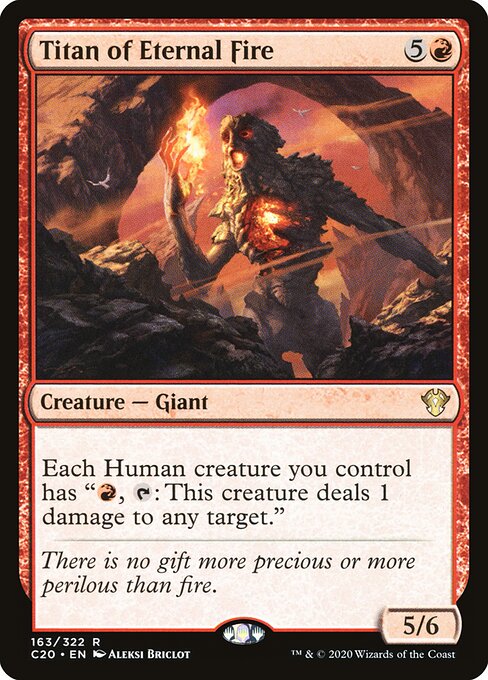 Titan of Eternal Fire - Commander 2020 - 163