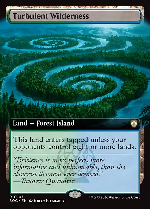 Turbulent Wilderness - Secrets of Strixhaven Commander - 107
