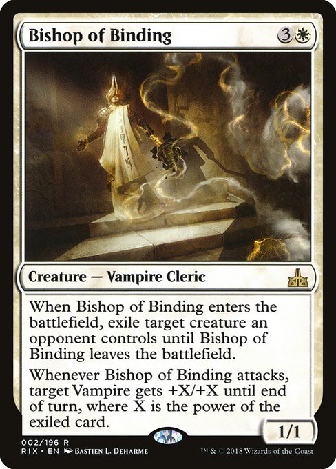 Bishop of Binding - Rivals of Ixalan - 2