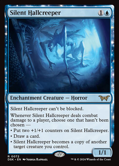 Silent Hallcreeper - Duskmourn: House of Horror - 72