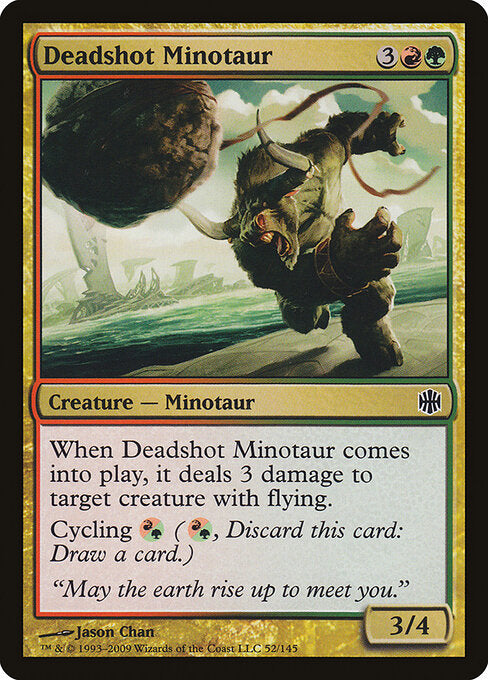 Deadshot Minotaur - Alara Reborn - 52