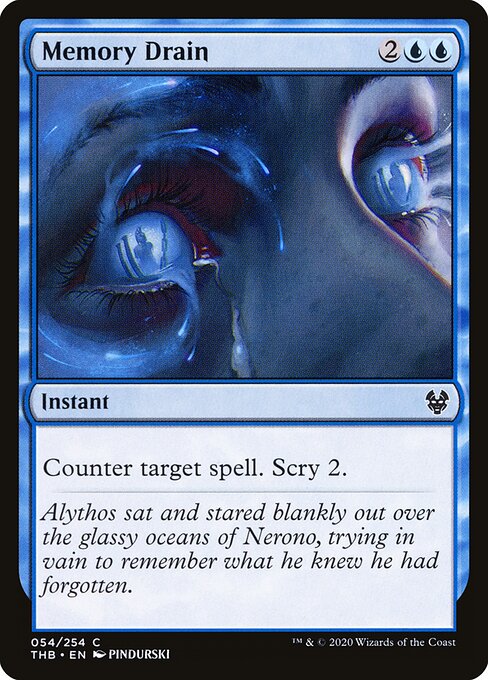 Memory Drain - Theros Beyond Death - 54