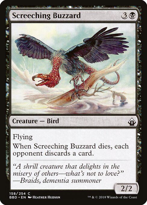 Screeching Buzzard - Battlebond - 158