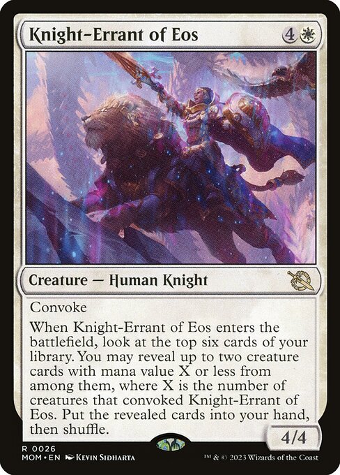 Knight-Errant of Eos - March of the Machine - 26