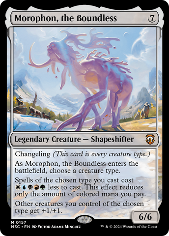 Morophon, the Boundless (Ripple Foil) [Modern Horizons 3 Commander]