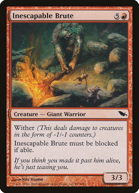 Inescapable Brute - Shadowmoor - 95