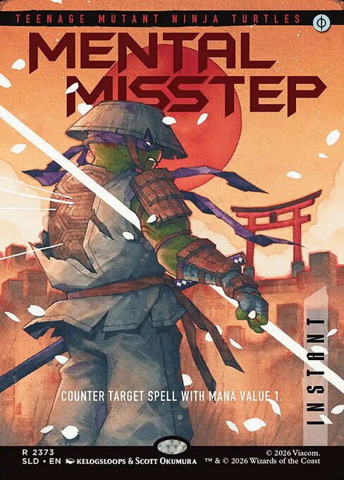 Mental Misstep - Secret Lair Drop - 2373