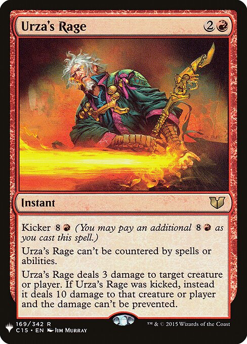 Urza's Rage - The List - C15-169