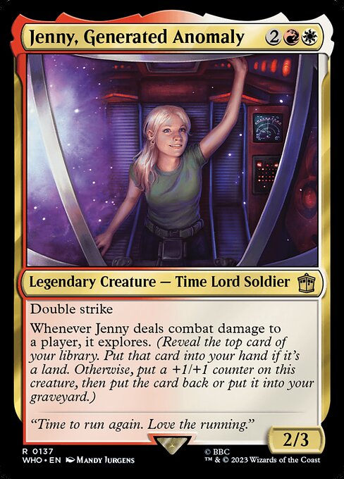 Jenny, Generated Anomaly - Doctor Who - 137