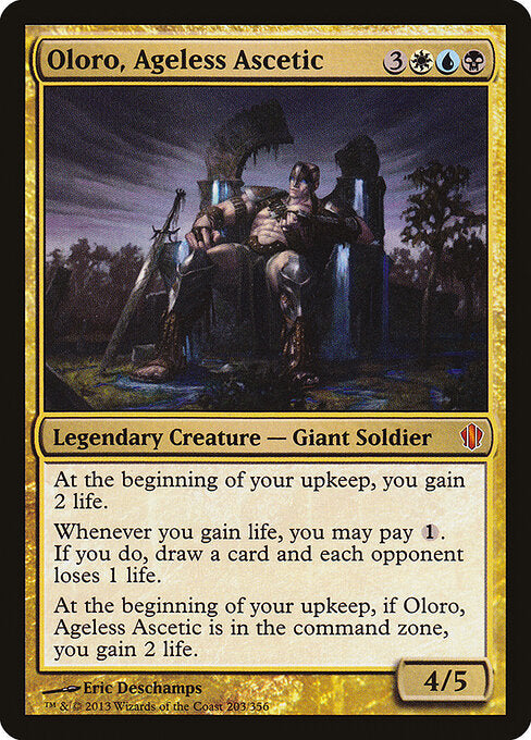 Oloro, Ageless Ascetic - Commander 2013 - 203
