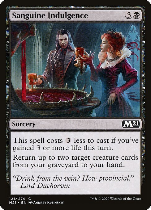 Sanguine Indulgence - Core Set 2021 - 121