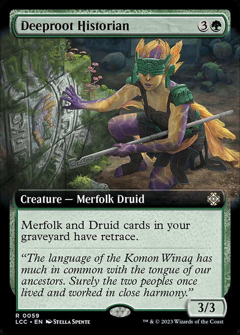Deeproot Historian - The Lost Caverns of Ixalan Commander - 59