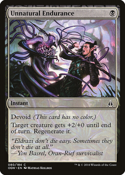 Unnatural Endurance - Oath of the Gatewatch - 80