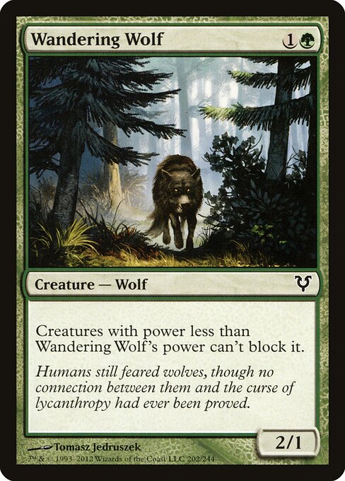 Wandering Wolf - Avacyn Restored - 202