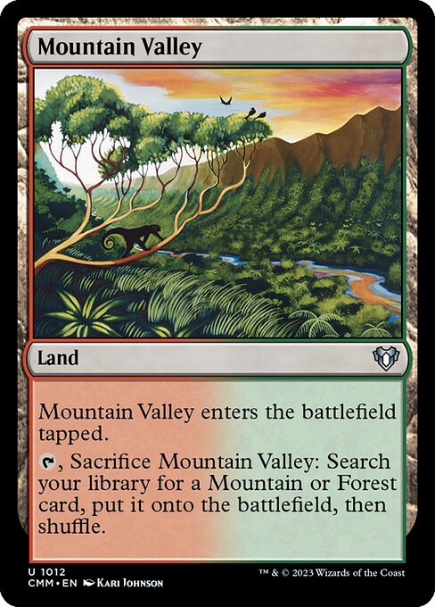 Mountain Valley - Commander Masters - 1012