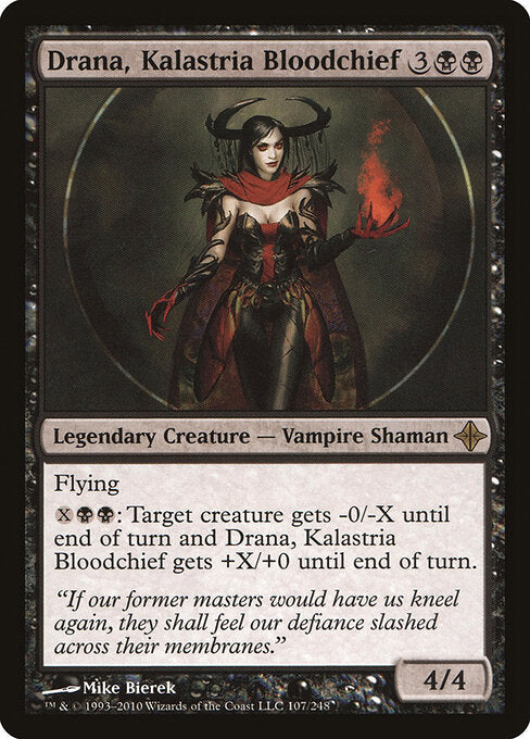 Drana, Kalastria Bloodchief - Rise of the Eldrazi - 107