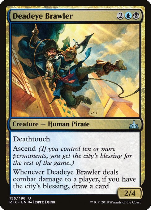 Deadeye Brawler - Rivals of Ixalan - 155