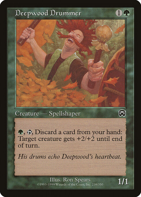 Deepwood Drummer - Mercadian Masques - 239