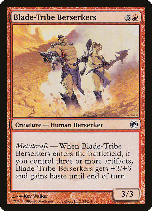 Blade-Tribe Berserkers - Scars of Mirrodin - 84