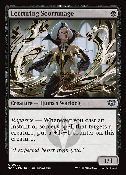 Lecturing Scornmage - Secrets of Strixhaven - 87