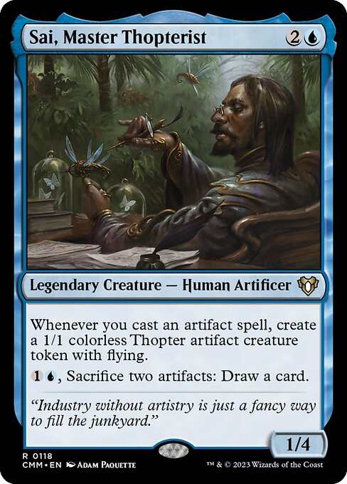 Sai, Master Thopterist - Commander Masters - 118