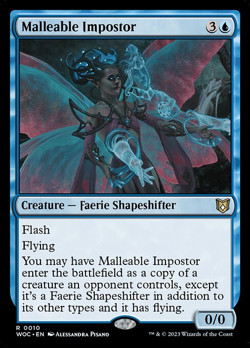 Malleable Impostor - Wilds of Eldraine Commander - 10