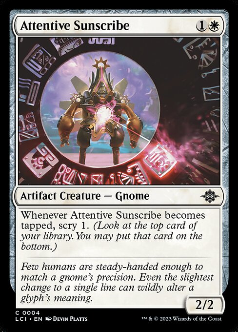 Attentive Sunscribe - The Lost Caverns of Ixalan - 4