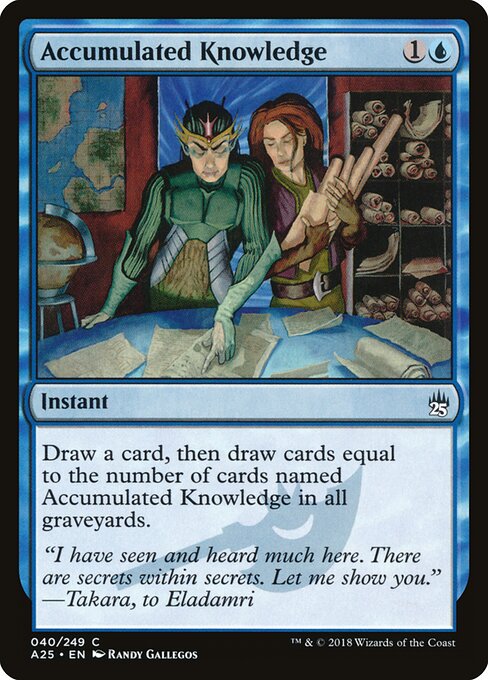 Accumulated Knowledge - Masters 25 - 40