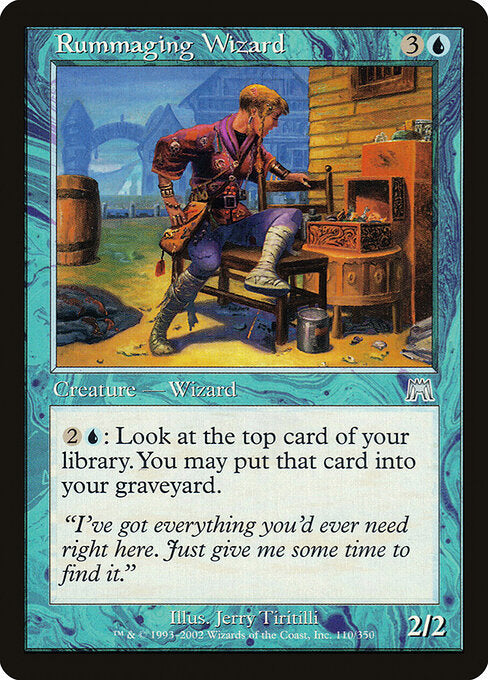 Rummaging Wizard - Onslaught - 110