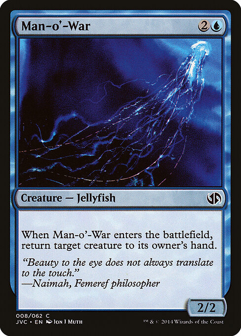 Man-o'-War - Duel Decks Anthology: Jace vs. Chandra - 8