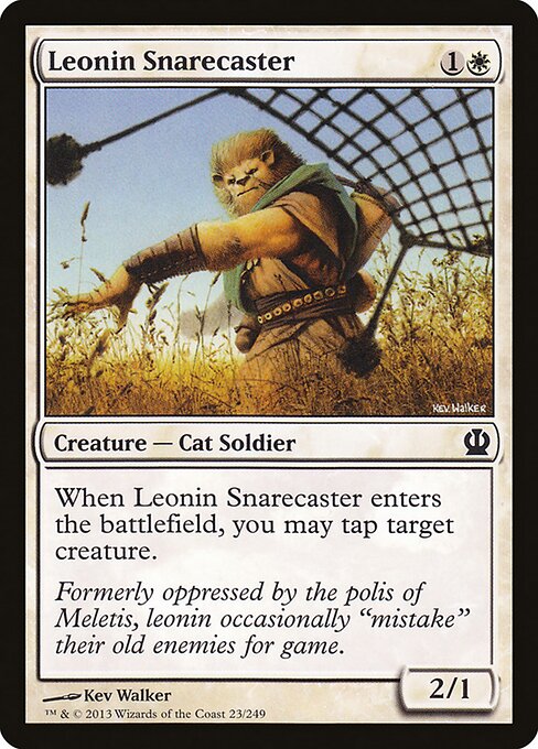 Leonin Snarecaster - Theros - 23