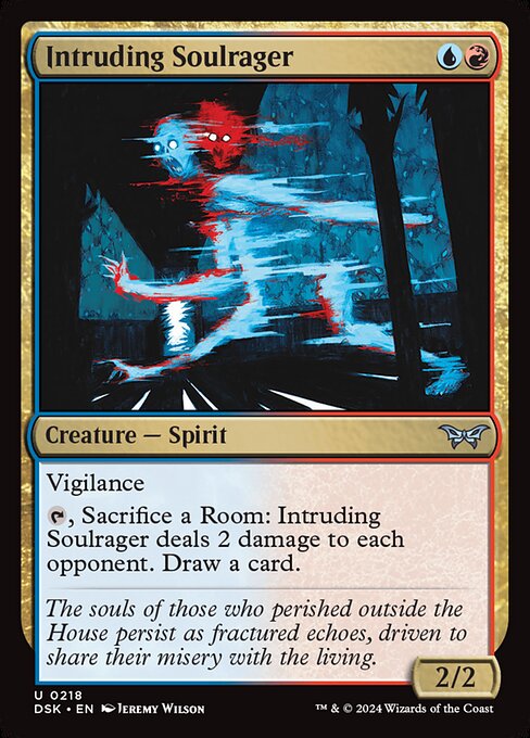 Intruding Soulrager - Duskmourn: House of Horror - 218