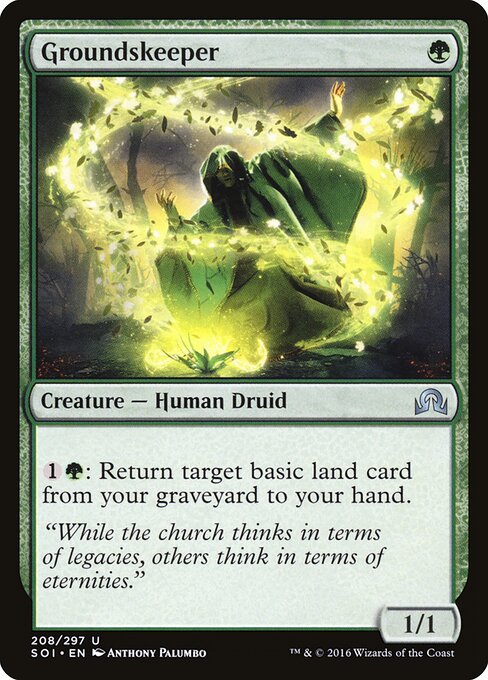 Groundskeeper - Shadows over Innistrad - 208